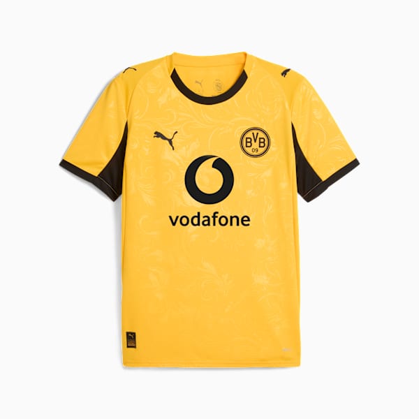 Borussia Dortmund 25/26 Cup Jersey Men, Yellow Sizzle-PUMA Black, extralarge