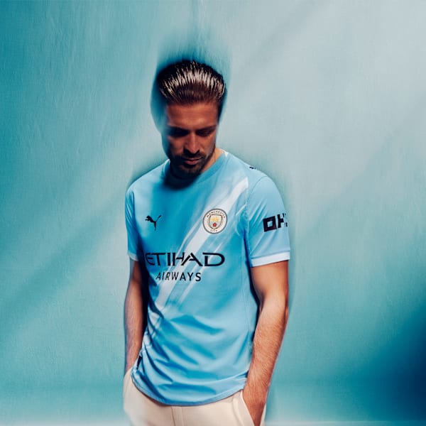 Manchester City 25/26 Authentic Home Jersey Men, Team Light Blue-PUMA White, extralarge