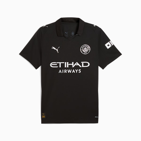 Manchester City 25/26 Replica Away Jersey Men, PUMA Black, extralarge