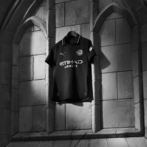 Maillot imitation extérieur Manchester City 25/26 Enfant et adolescent, PUMA Black, extralarge