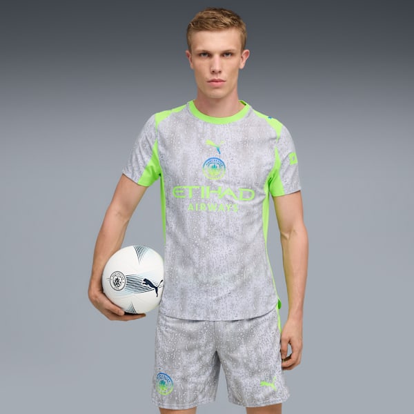 Manchester City 25/26 Authentic Third Jersey Men, Cool Weather-Pro Green, extralarge