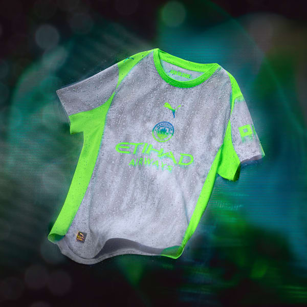 Troisième maillot 25/26 Manchester City Enfant et Adolescent, Cool Weather-Pro Green, extralarge