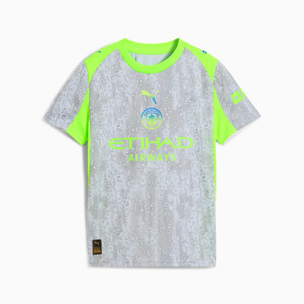 Manchester City 25/26 Third Jersey Youth, Cool Weather-Pro Green, extralarge