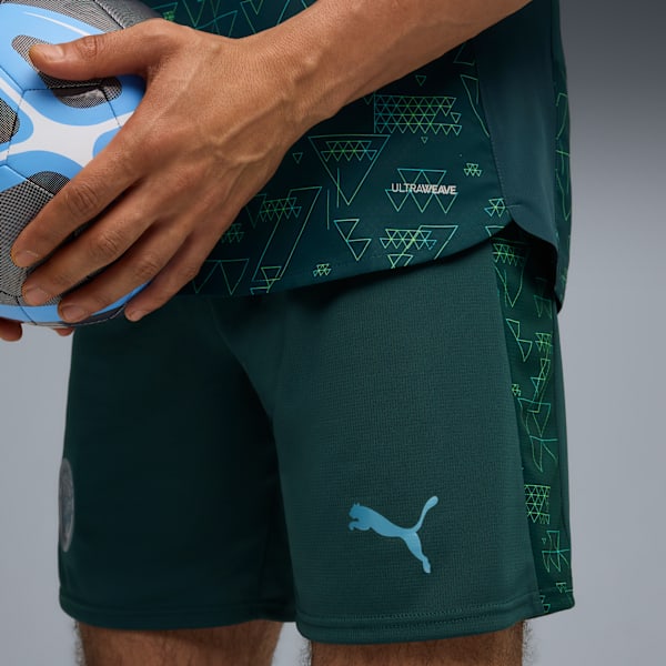 Manchester City 25/26 Shorts Men, Green Terrain, extralarge