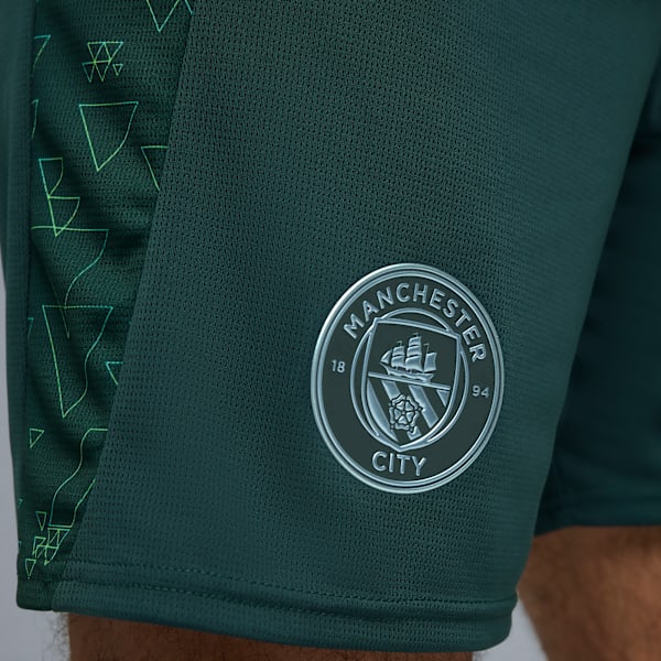 Manchester City 25/26 Shorts Men, Green Terrain, extralarge