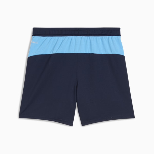 Manchester City 25/26 Kid's Home Replica Shorts, Deep Navy-Team Light Blue, extralarge-IND