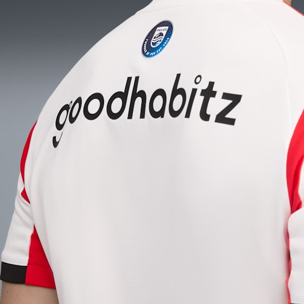 PSV Eindhoven 25/26 Home Jersey Men, PUMA White-For All Time Red, extralarge