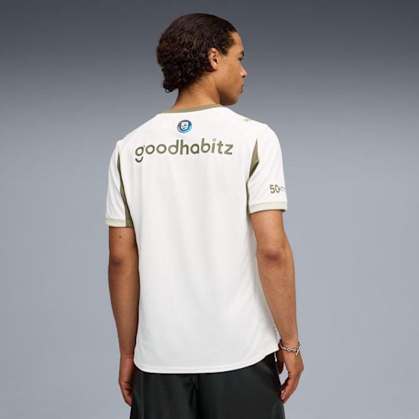 メンズ 2025-26 PSV サード レプリカ 半袖 ユニフォーム, PUMA White-Desert Dust, extralarge-JPN