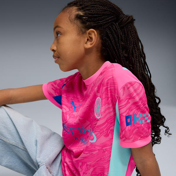 Manchester City 25/26 Goalkeeper Jersey Youth, Fluro Pink Pes-Aquatic, extralarge-GBR
