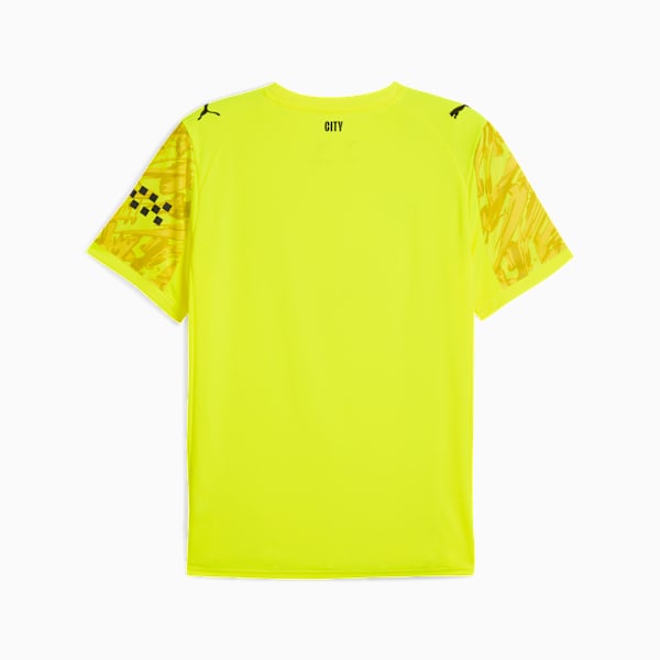 Manchester City 25/26 Goalkeeper Jersey Men, Yellow Alert, extralarge
