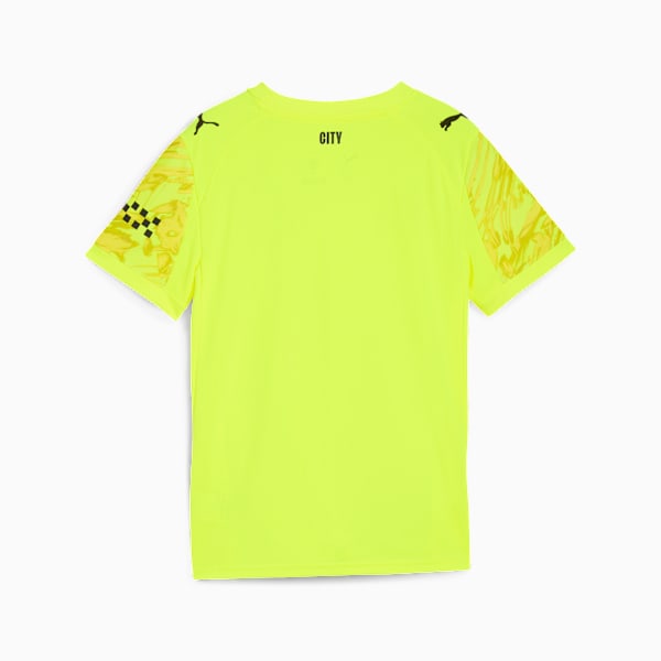 Manchester City 25/26 Goalkeeper Jersey Youth, Yellow Alert, extralarge-GBR