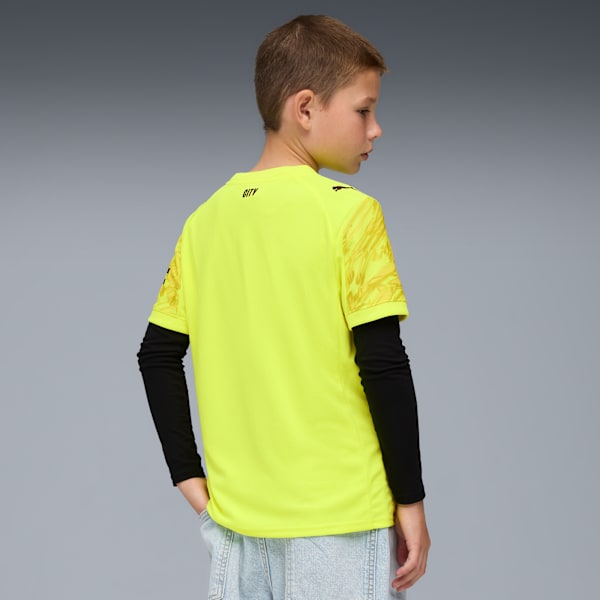 Manchester City 25/26 Goalkeeper Jersey Youth, Yellow Alert, extralarge-GBR