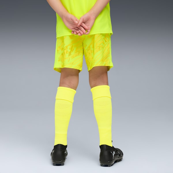 Manchester City 25/26 Goalkeeper Shorts Youth, Yellow Alert, extralarge