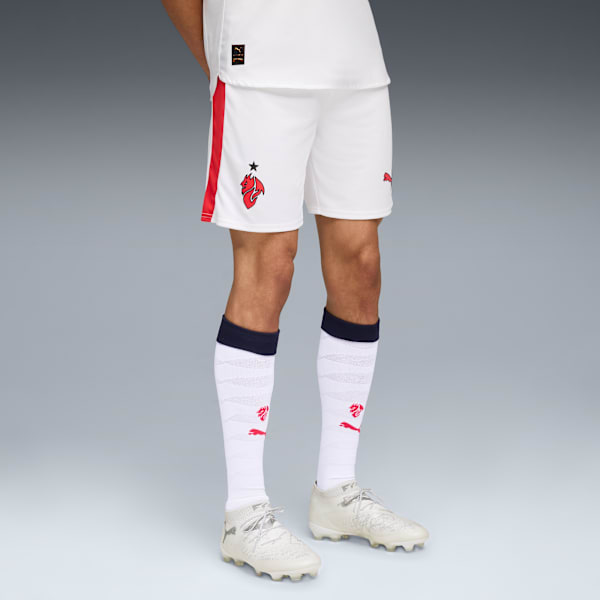 AC Milan 25/26 Shorts Men, PUMA White-For All Time Red, extralarge-GBR