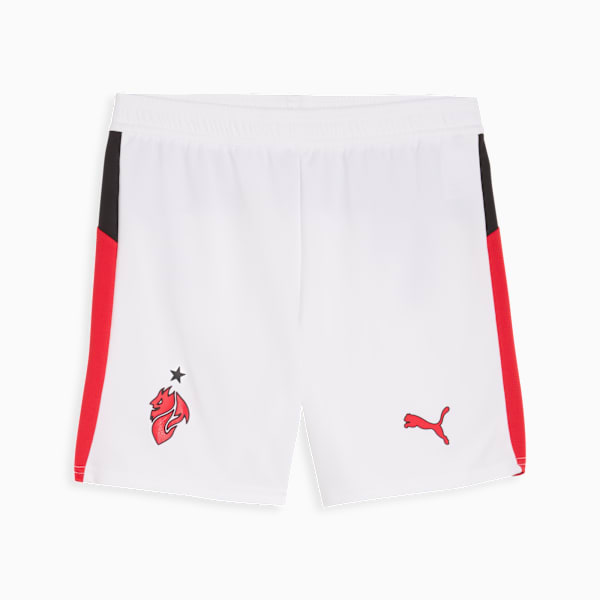 AC Milan 25/26 Shorts Youth, PUMA White-For All Time Red, extralarge-GBR