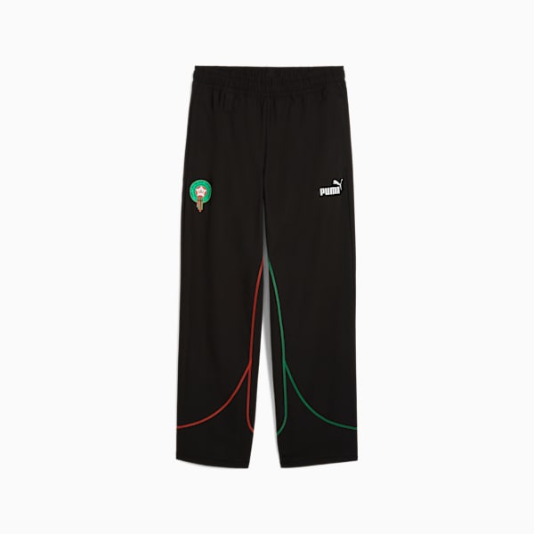 Morocco ftblStatement Track Pants Men, PUMA Black-PUMA Red-Archive Green, extralarge
