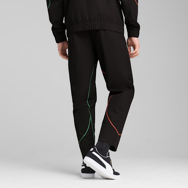 Morocco ftblStatement Track Pants Men, PUMA Black-PUMA Red-Archive Green, extralarge