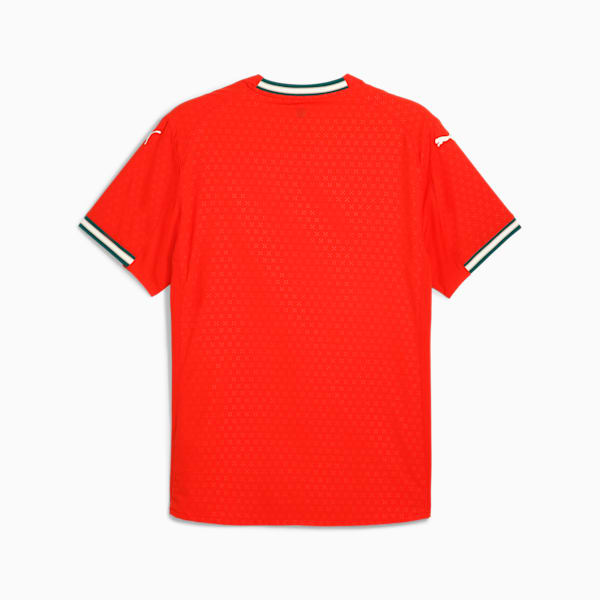 Portugal 2025 Men's Slim Fit Home Authentic Football Jersey, Sport Red-Sugared Almond, extralarge-IND