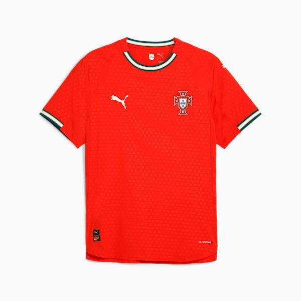 Portugal '25 Home Authentic Men's Soccer Jersey, Sport Red-Sugared Almond, extralarge