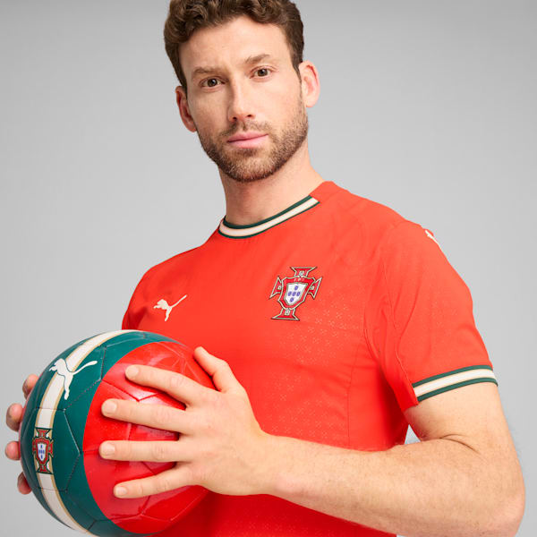 Portugal '25 Home Authentic Men's Soccer Jersey, Sport Red-Sugared Almond, extralarge