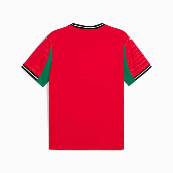 Portugal Women's Team 2025 Home Jersey Men, Pure Red-Fresh Mint, extralarge