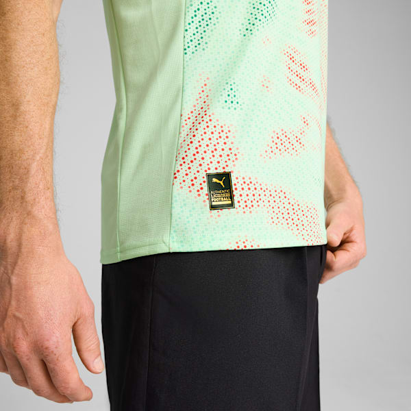 Portugal Women's Team 2025 Away Jersey Men, Fresh Mint-PUMA Black, extralarge