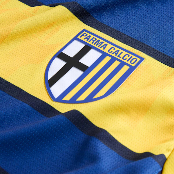 Parma Calcio 24/25 Away Jersey Men, Clyde Royal-Faster Yellow, extralarge