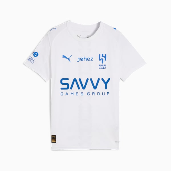 Al-Hilal SFC 25/26 Away Jersey Youth, PUMA White-Blue Intense, extralarge-GBR
