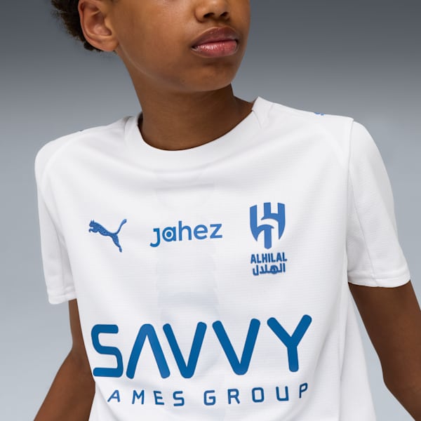 Al-Hilal SFC 25/26 Away Jersey Youth, PUMA White-Blue Intense, extralarge-GBR