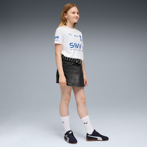 Al-Hilal SFC 25/26 Away Jersey Youth, PUMA White-Blue Intense, extralarge-GBR