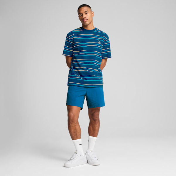 Manchester City MMQ Striped Tee Men, Sailing Blue-Tropical Blue, extralarge-GBR
