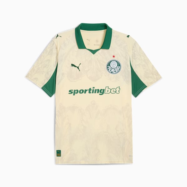 Jersey KIDSUPER x SE PALMEIRAS para hombre, Creamy Vanilla-Vine, extralarge