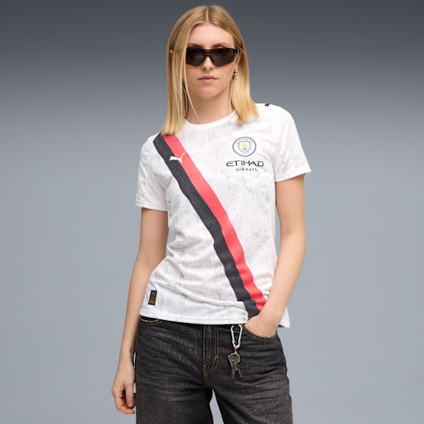 KIDSUPER x MANCHESTER CITY Jersey Women, PUMA White-PUMA Black, extralarge