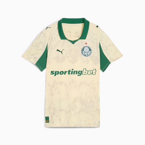 PUMA x KIDSUPER SE PALMEIRAS Jersey Women, Creamy Vanilla-Vine, extralarge