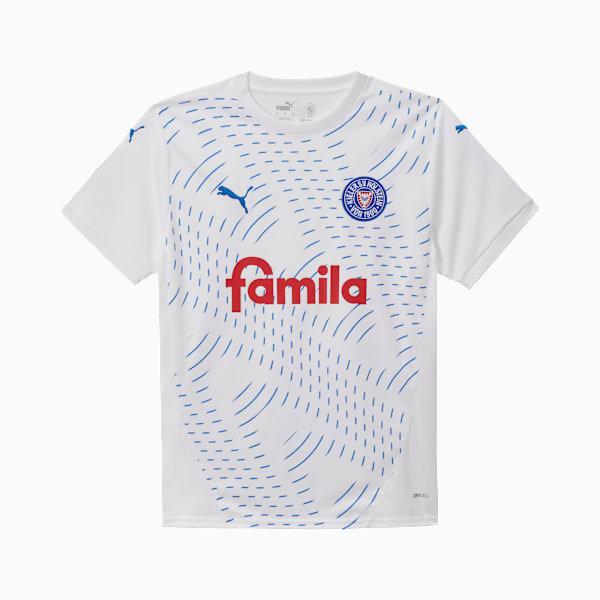 Holstein Kiel 24/25 Away Jersey Men, PUMA White-Ignite Blue, extralarge