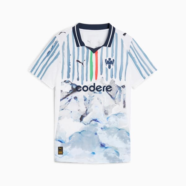 KIDSUPER x CF MONTERREY Jersey Women, PUMA White-Deep Navy, extralarge