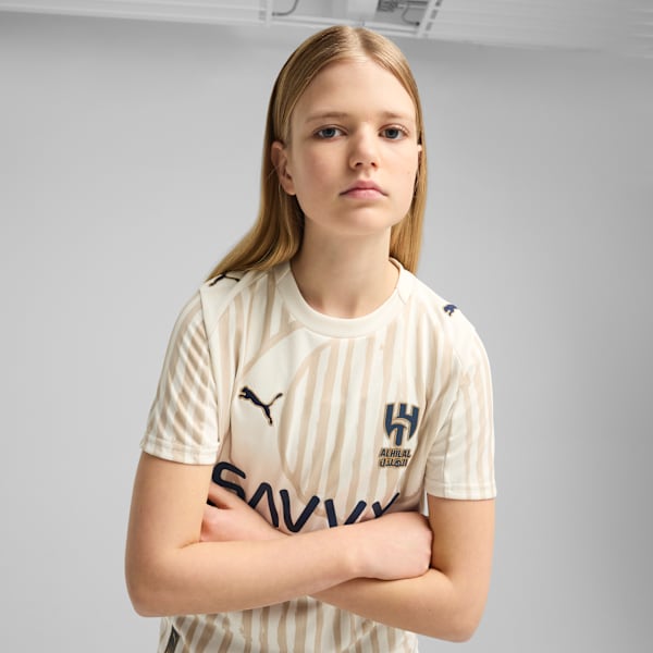 KIDSUPER x AL-HILAL SFC Jersey Youth, Alpine Snow-Club Navy, extralarge-GBR