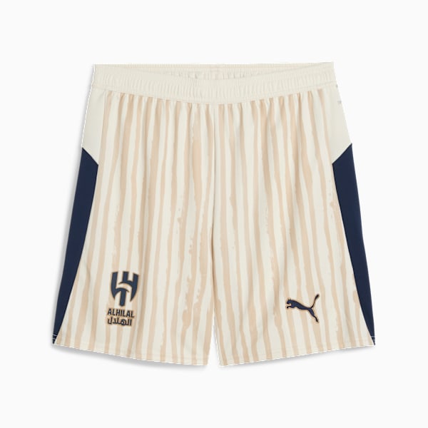 KIDSUPER x AL-HILAL SFC Shorts Men, Alpine Snow-Club Navy, extralarge