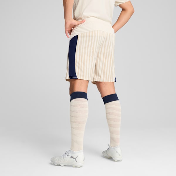 KIDSUPER x AL-HILAL SFC Shorts Men, Alpine Snow-Club Navy, extralarge