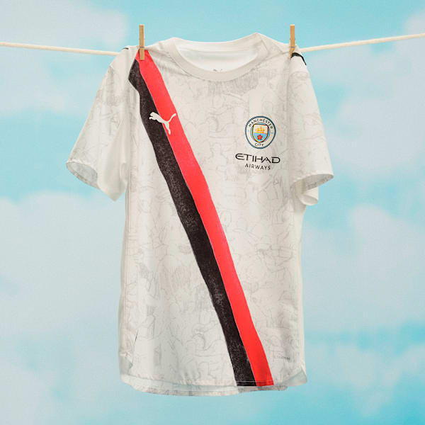 KIDSUPER x MANCHESTER CITY Authentic Jersey Men, PUMA White-PUMA Black, extralarge