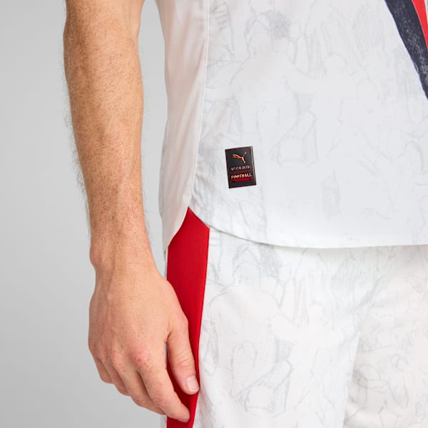 Jersey auténtico para hombre KIDSUPER x MANCHESTER CITY, PUMA White-PUMA Black, extralarge
