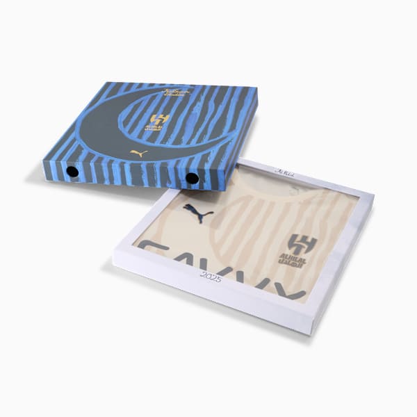 Jersey auténtico para hombre AHSFC PUMA x KIDSUPER, Alpine Snow-Club Navy, extralarge