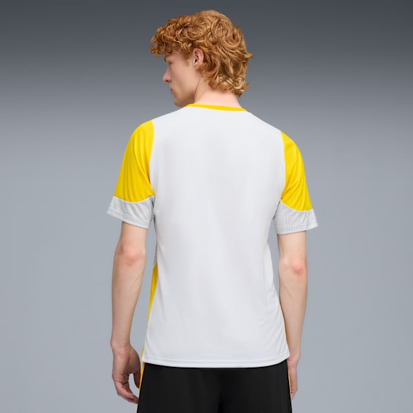 Borussia Dortmund Training Jersey Men, Silver Mist-Faster Yellow, extralarge