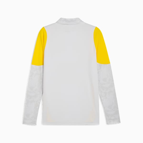 Borussia Dortmund Training Quarter-Zip Top Men, Silver Mist-Faster Yellow, extralarge-GBR