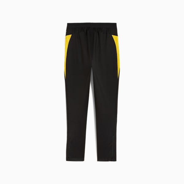 BVB TRG Pants Men, PUMA Black-Faster Yellow, extralarge