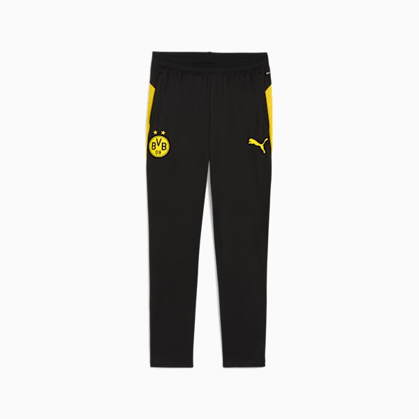 BVB TRG Pants Men, PUMA Black-Faster Yellow, extralarge
