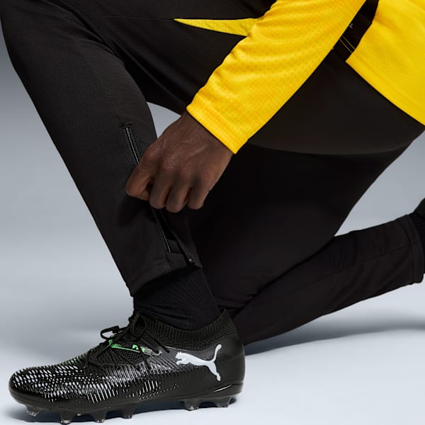 BVB TRG Pants Men, PUMA Black-Faster Yellow, extralarge