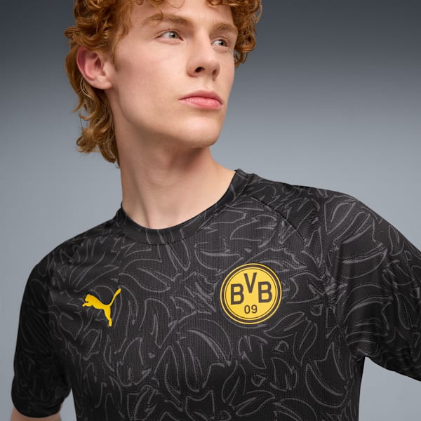 Maillot d’échauffement BVB Homme, PUMA Black-Yellow Sizzle, extralarge