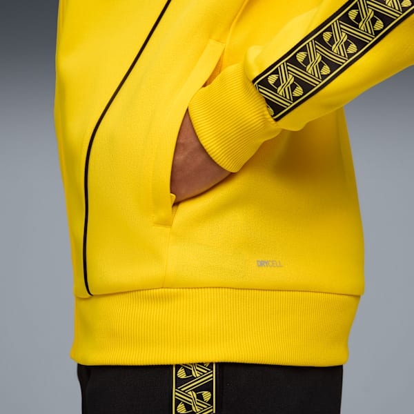 BVB KING Anthem Jacket Men, Faster Yellow-PUMA Black, extralarge