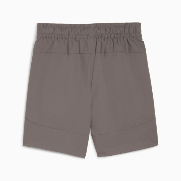 Borussia Dortmund PUMATECH Relaxed Shorts Youth, Cool Dark Gray-Faster Yellow, extralarge